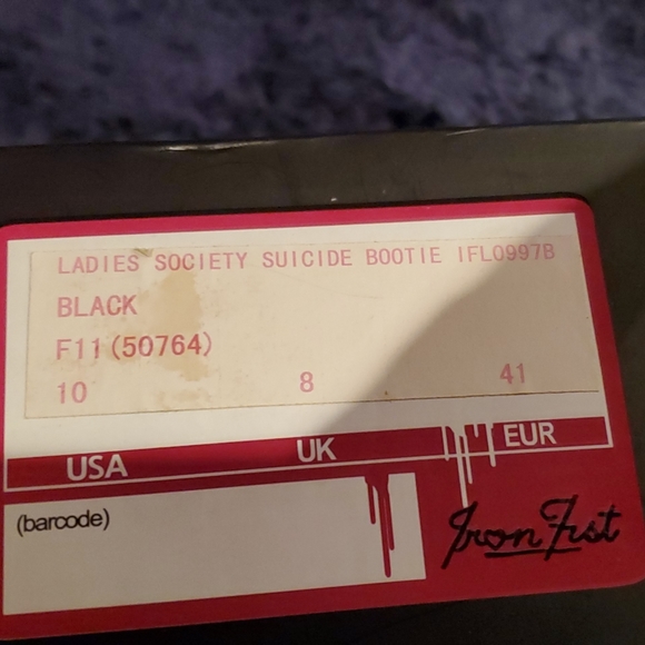 Iron Society Suicide Platform lace up bootie - Picture 8 of 8